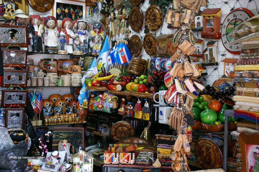 El Mercado de Artesanías en la Ciudad de Guatemala