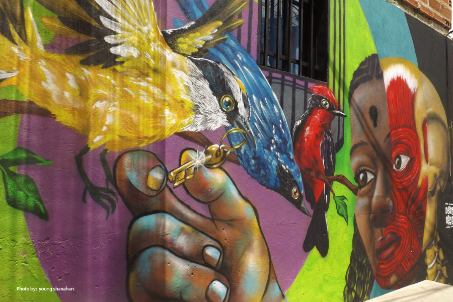 Graffiti Tour en Comuna 13 en Medellín