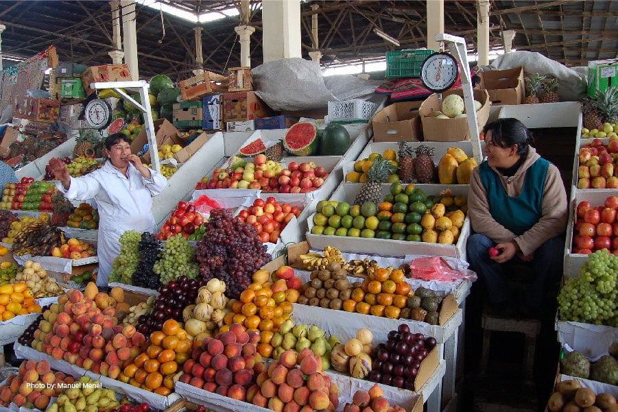 Frutas en el Mercado Central 