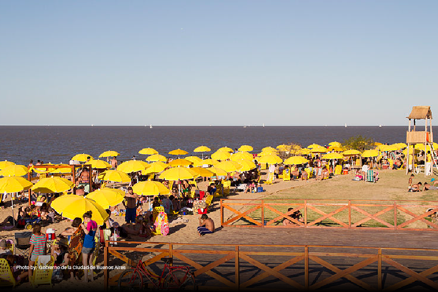 Playa en Buenos Aires