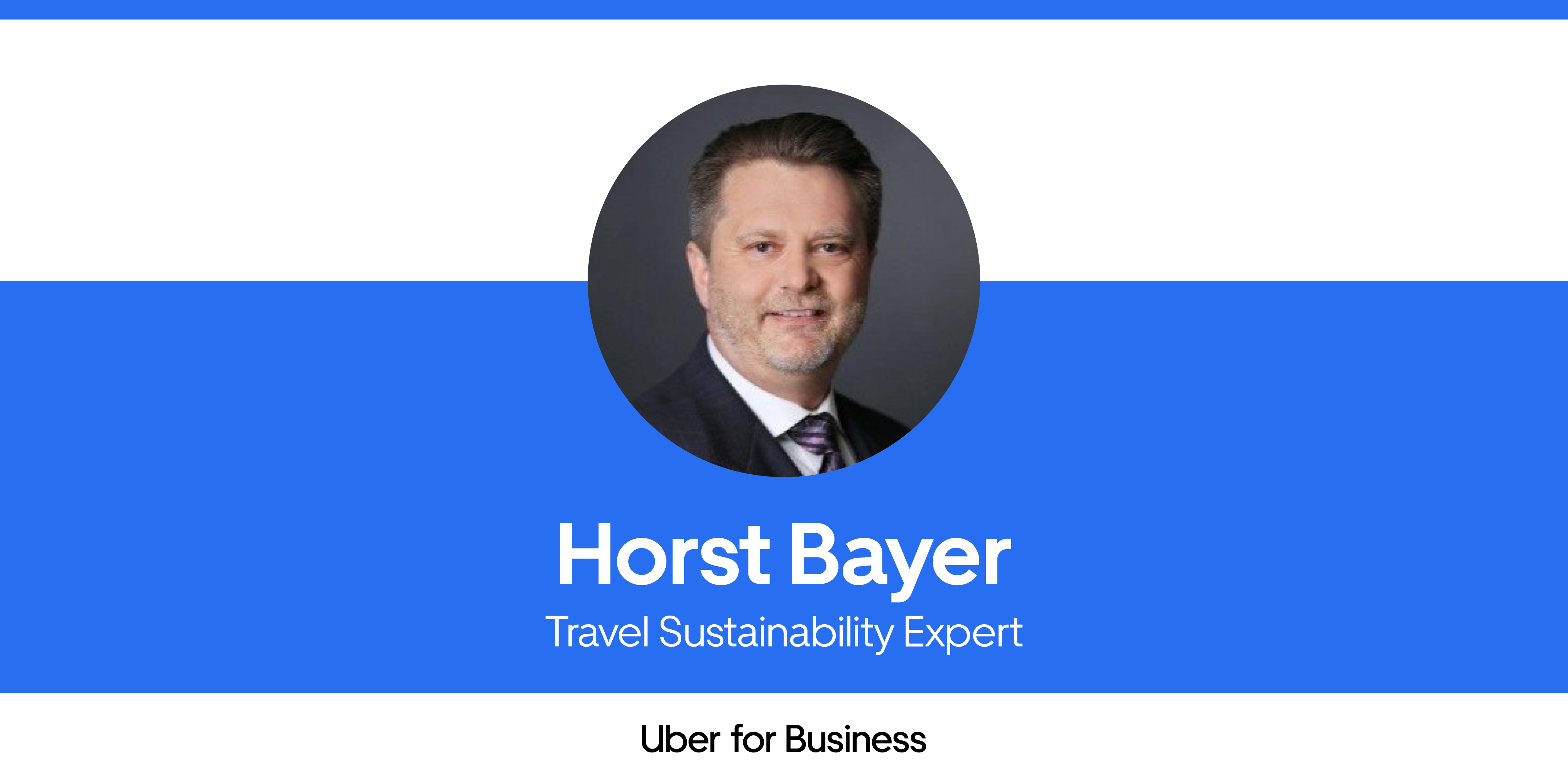 Sustainability articles: Horst Bayer, Travel Sustainability Interview