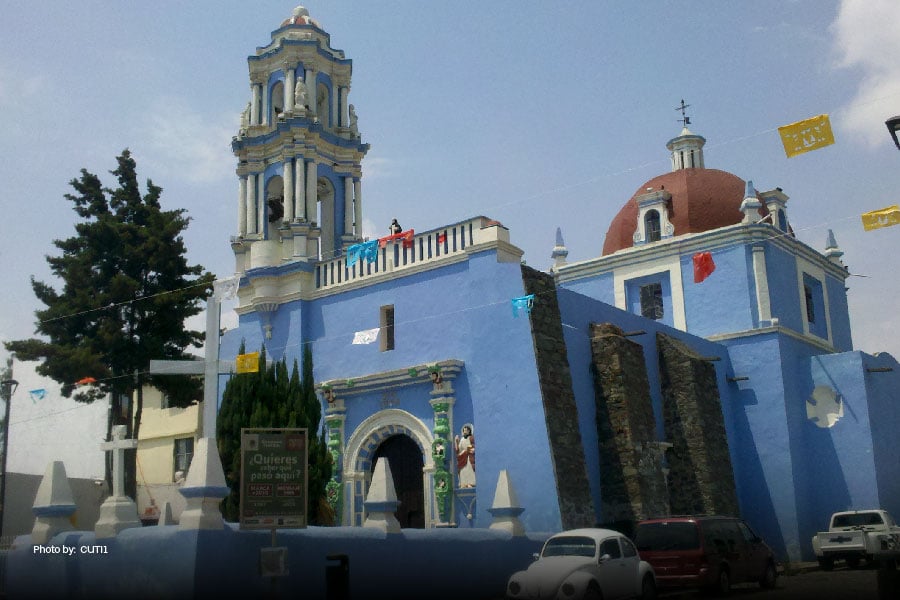 El barrio de Xanenetla en Puebla