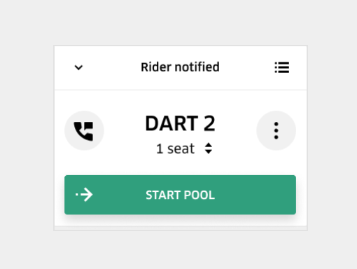 2. Pick up first rider