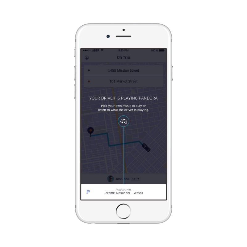 Rider Music - Pandora - Marketing GIF