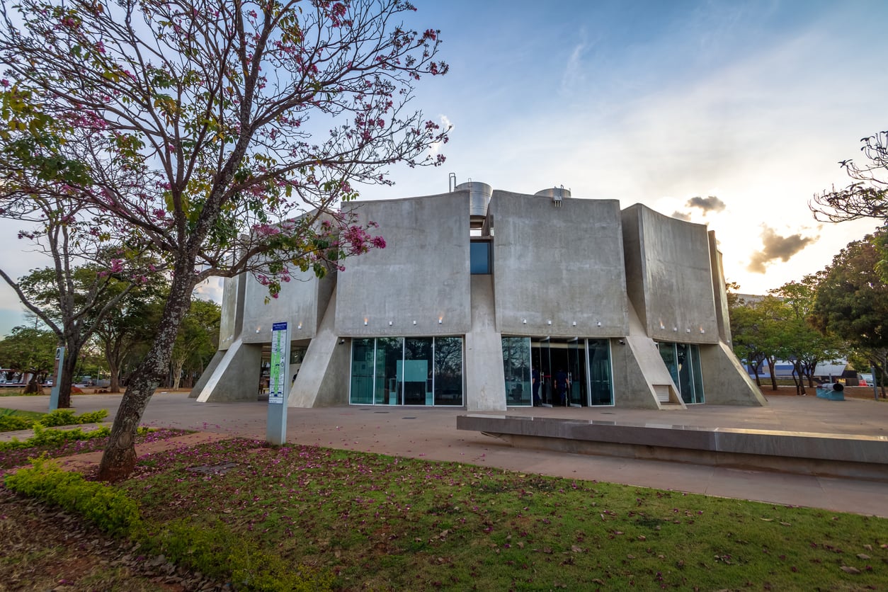 Arquitetura do Planeario de Brasília no Brasil