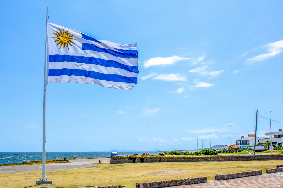 Vista desde el Mirador del Pabellón Nacional, en Punta del Este, Uruguay