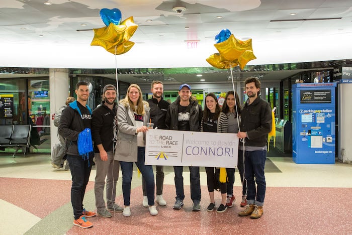 Boston Marathon, Uber welcome crew