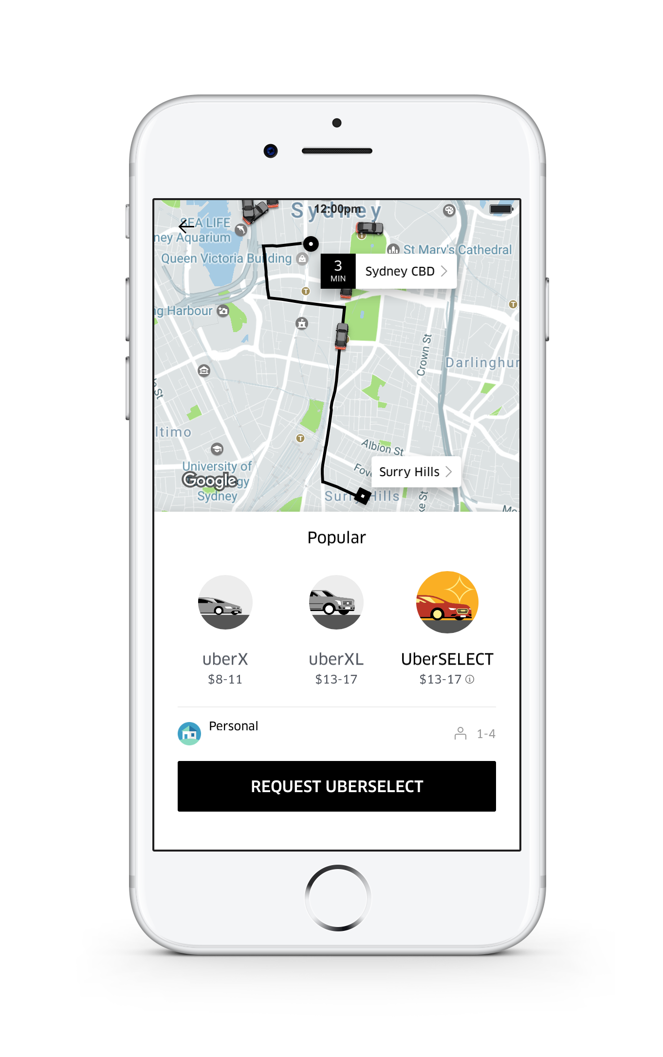 UberSELECT