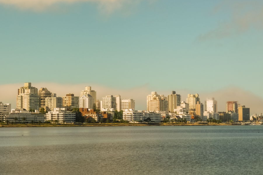 Vista panoramica de Punta del Este Uruguay
