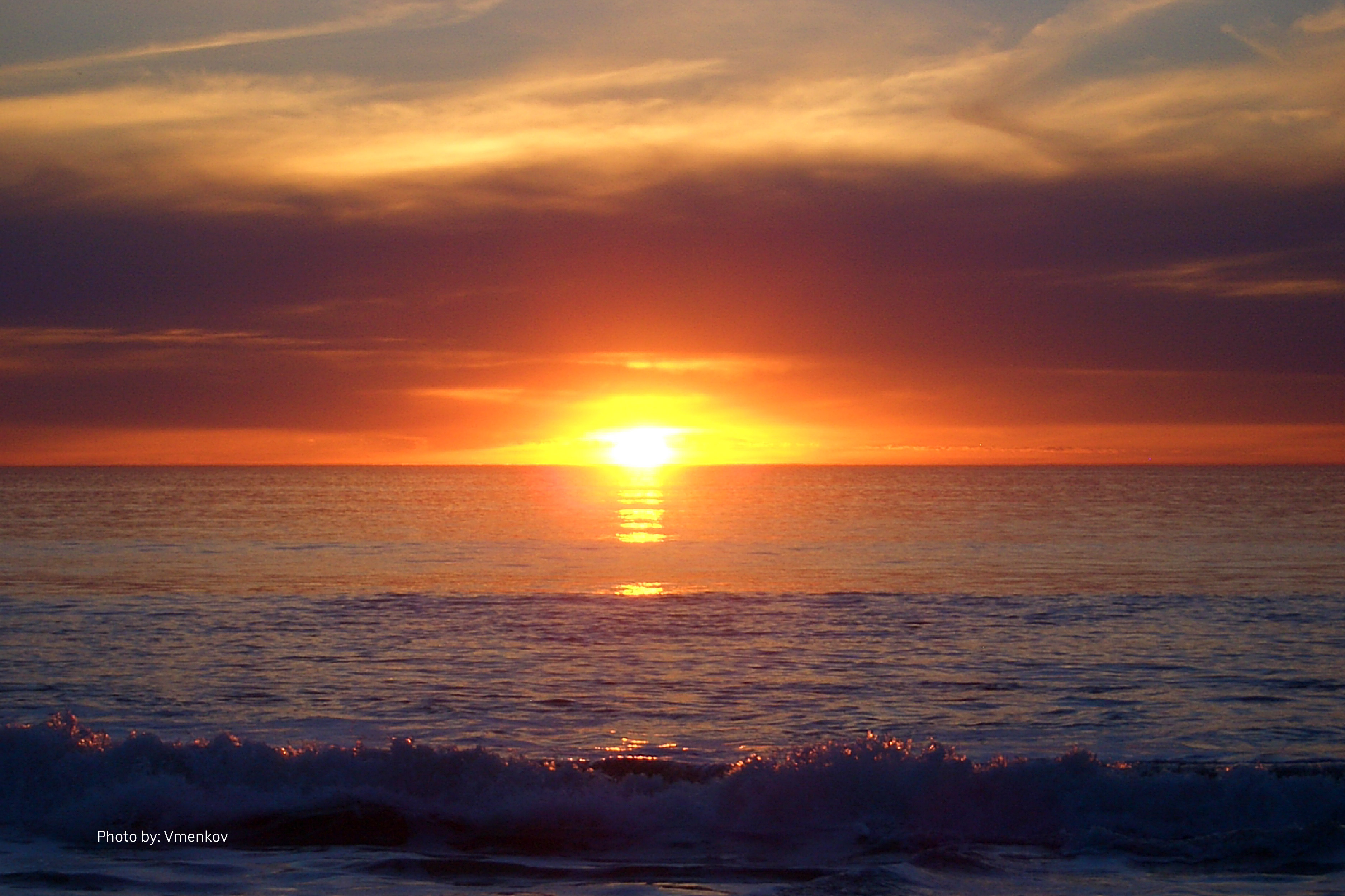 El atardecer en la Mansa