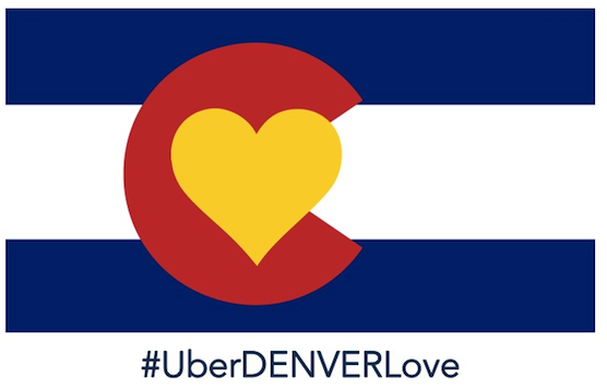 #uberdenverlove flag 2