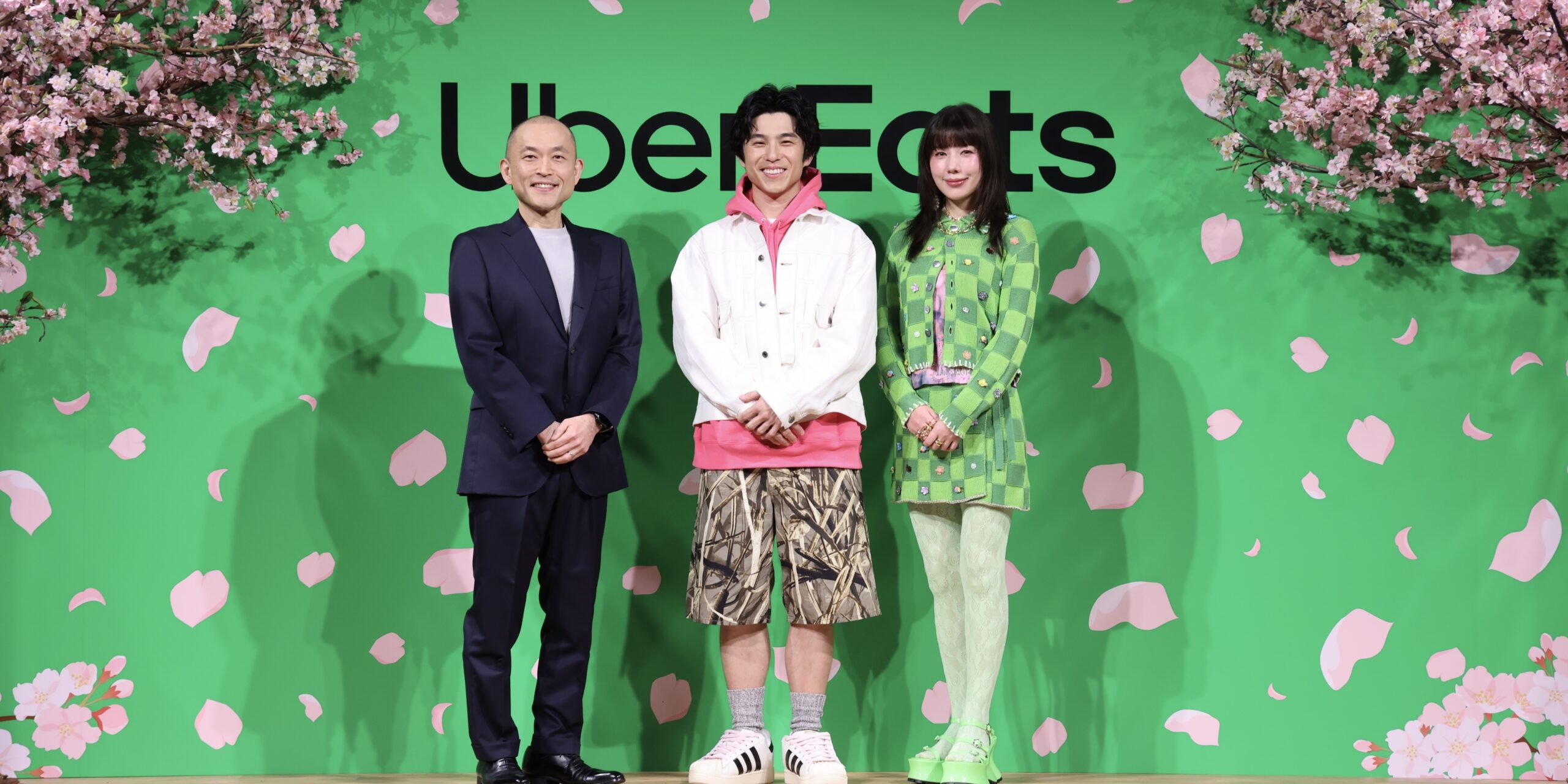 Uber Eats、新CM公開記念イベントを実施 「Uber Eats 博士」の中尾明慶