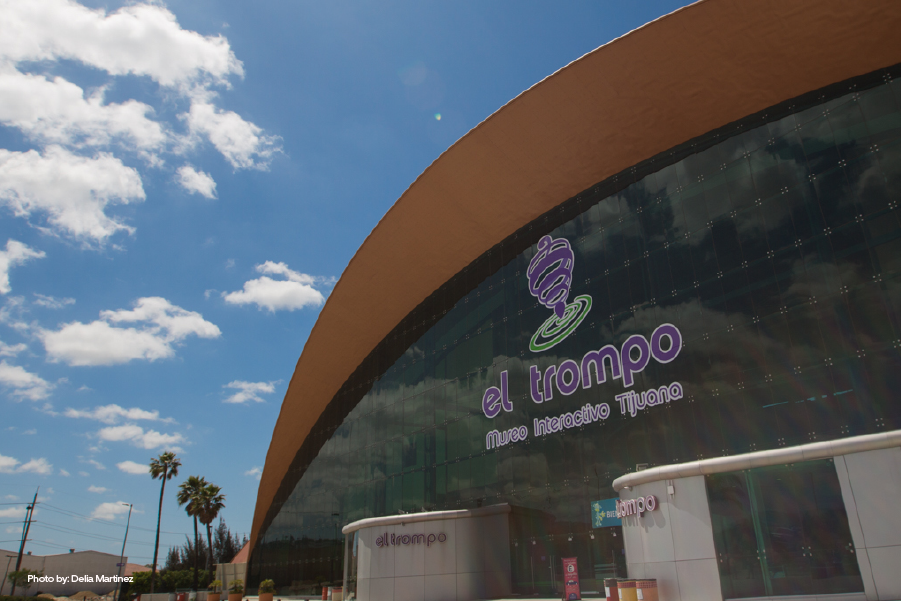 Fachada del Museo El Trompo