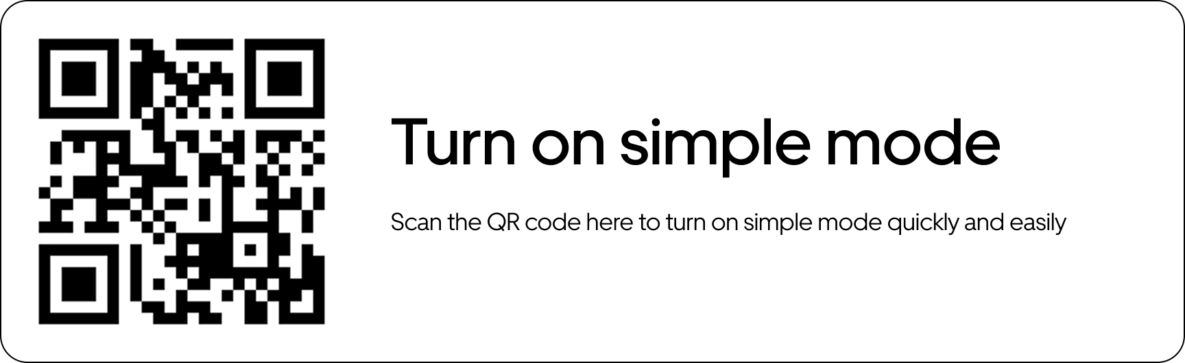 SimpleModeQR