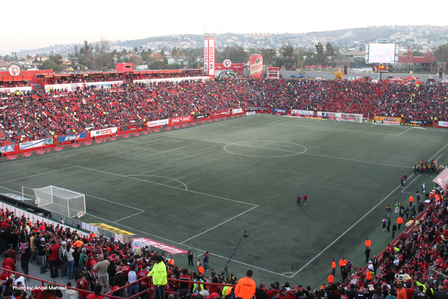 Estadio de fútbol en Tijuana