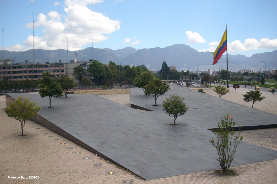 Un monumento bonito dedicado a los que lideraron la independencia de Hispanoamérica 