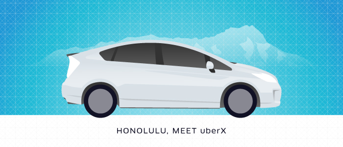 Welcome uberX To the Ohana