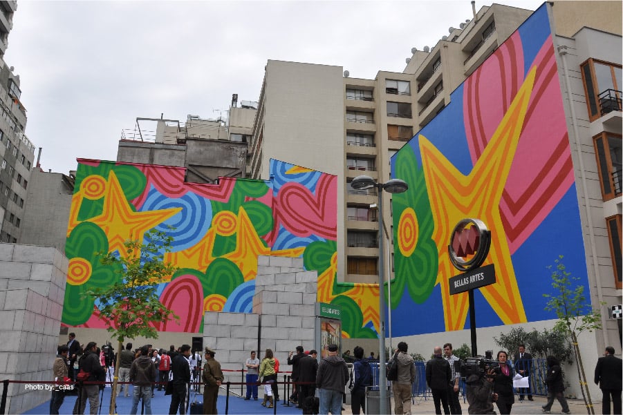 Por dónde pasear en Santiago y capturar fotografías memorables - Barrio Bellas Artes