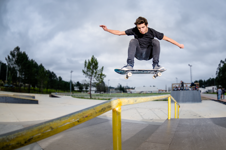 Pista de skateboarding