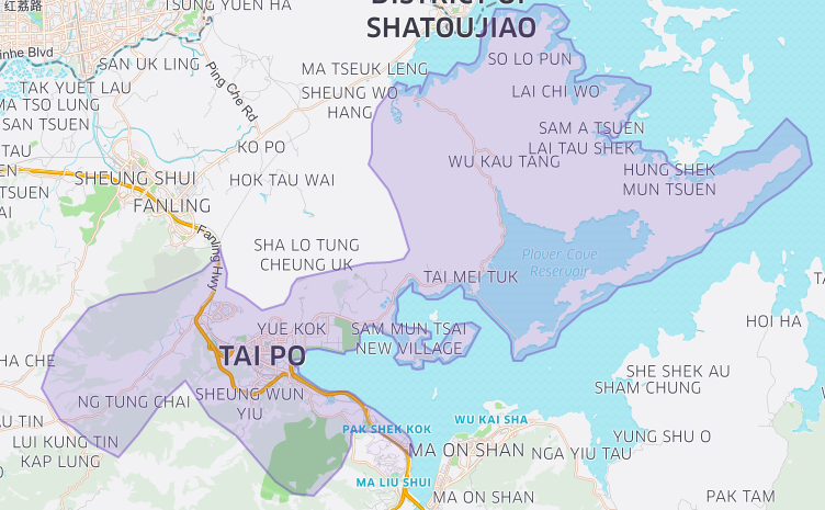 Tai Po area