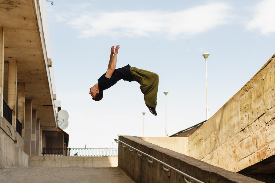 Parkour Park en Rancagua para gimnastas urbanos