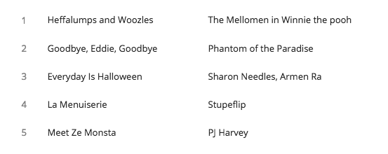 playlist