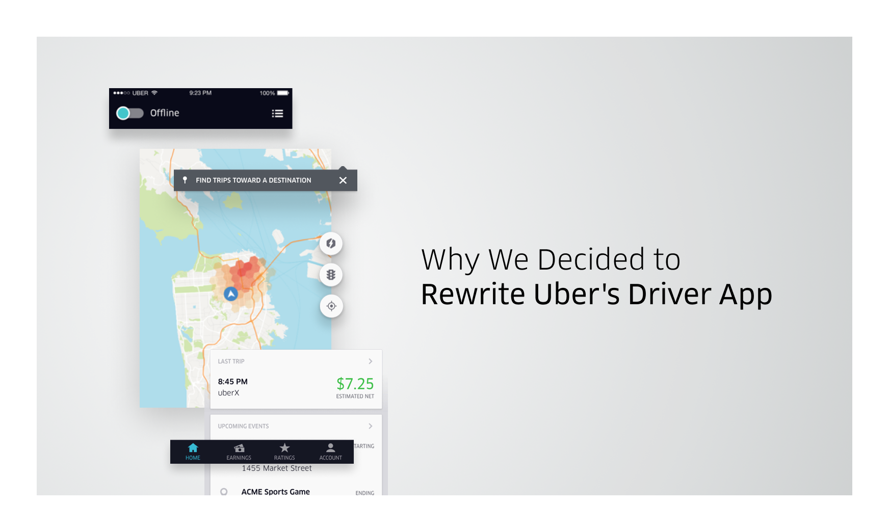 Uber Driver App Sign In Why We Decided to Rewrite Uber’s Driver App