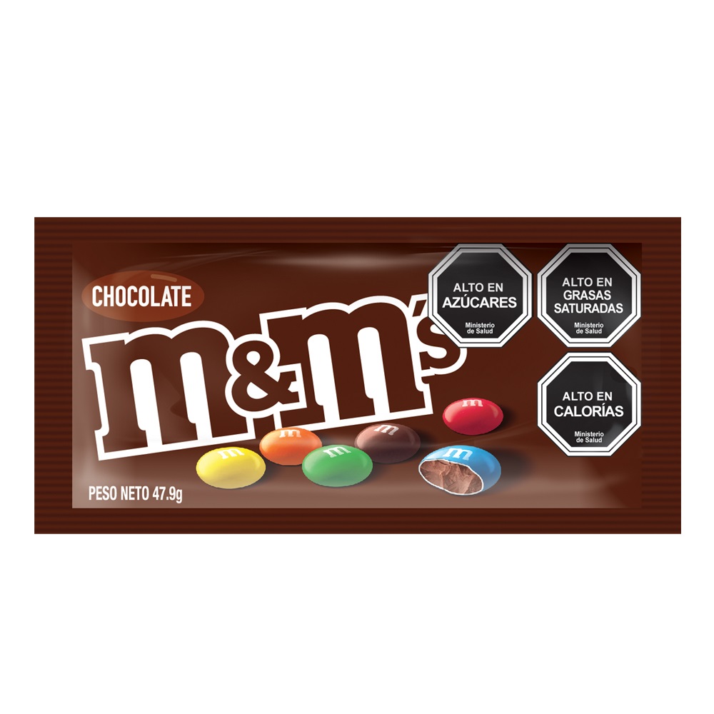 M&m's dulces de chocolate con leche (47.9 g)