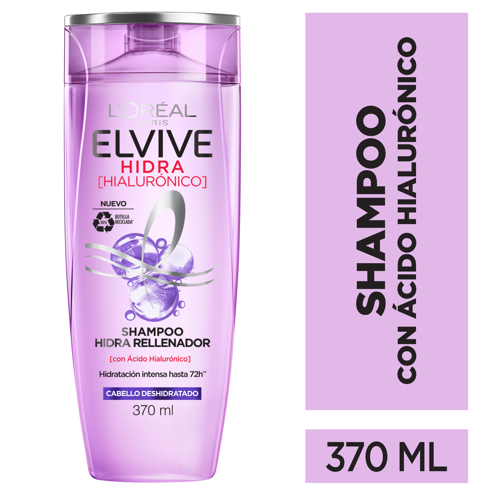 Elvive shampoo hidra hialurónico (botella 370 ml)