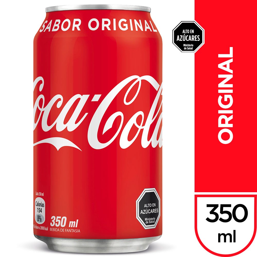 Coca-cola bebida sabor original (lata 350 ml)