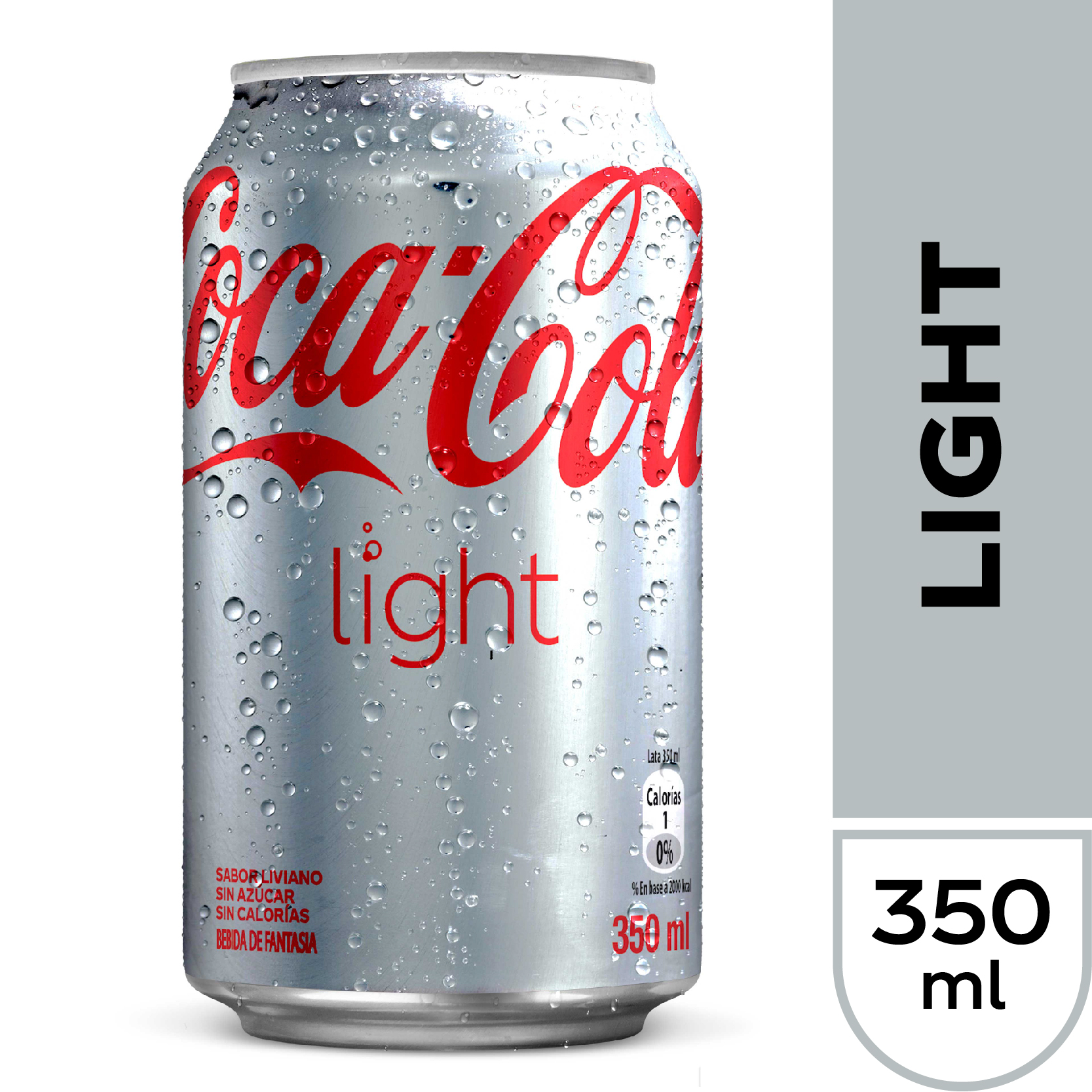 Coca-cola bebida sabor light (lata 350 ml)