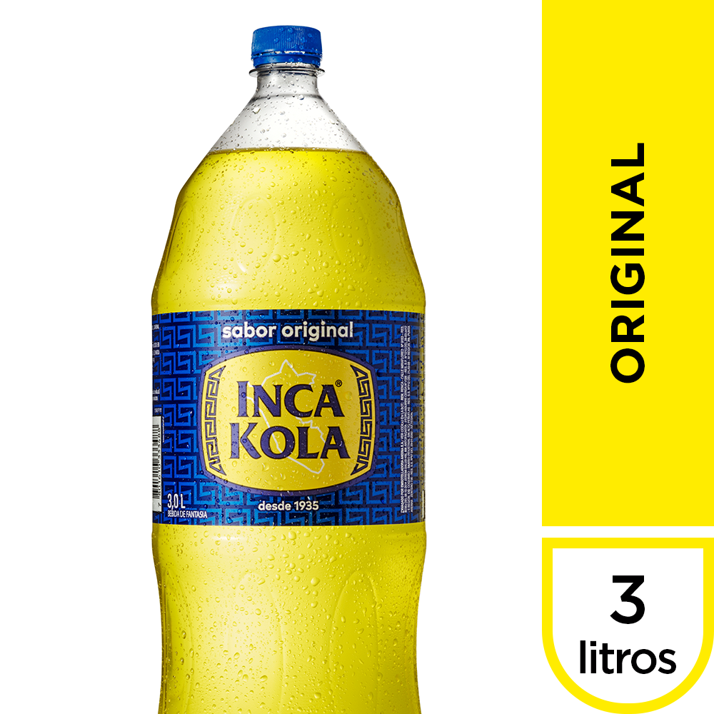 Inca kola bebida original (botella 3 l)