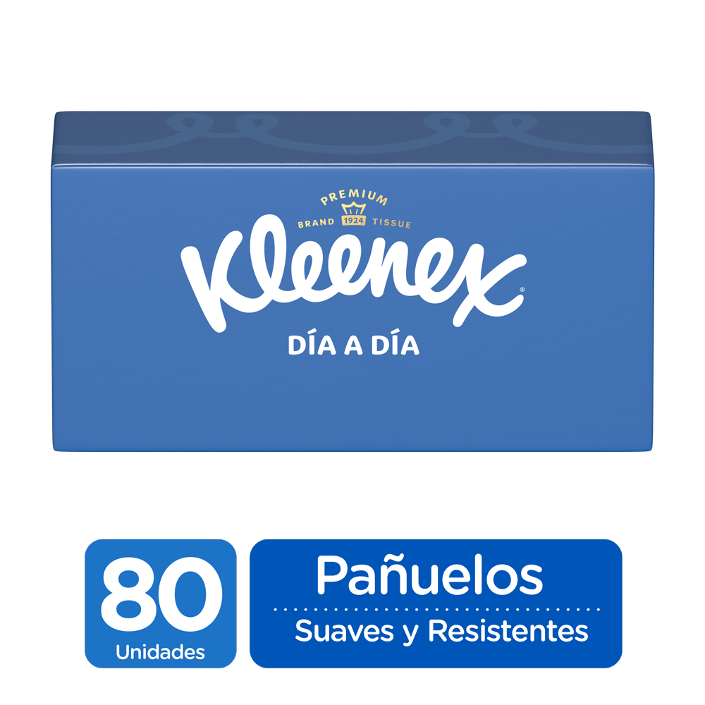 Pañuelos KLEENEX Original Caja 80 Unid. pañuelos, rainfoods.com
