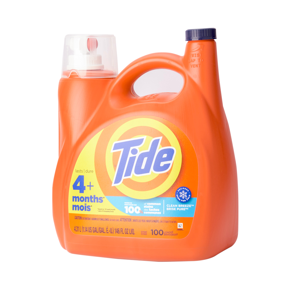 Tide detergente líquido clean breeze