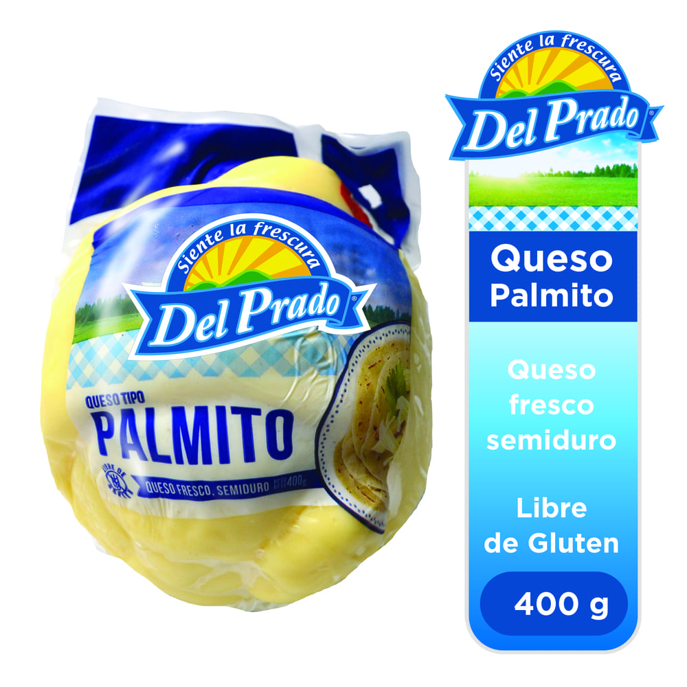 Del prado queso tipo palmito sin gluten (400 g)