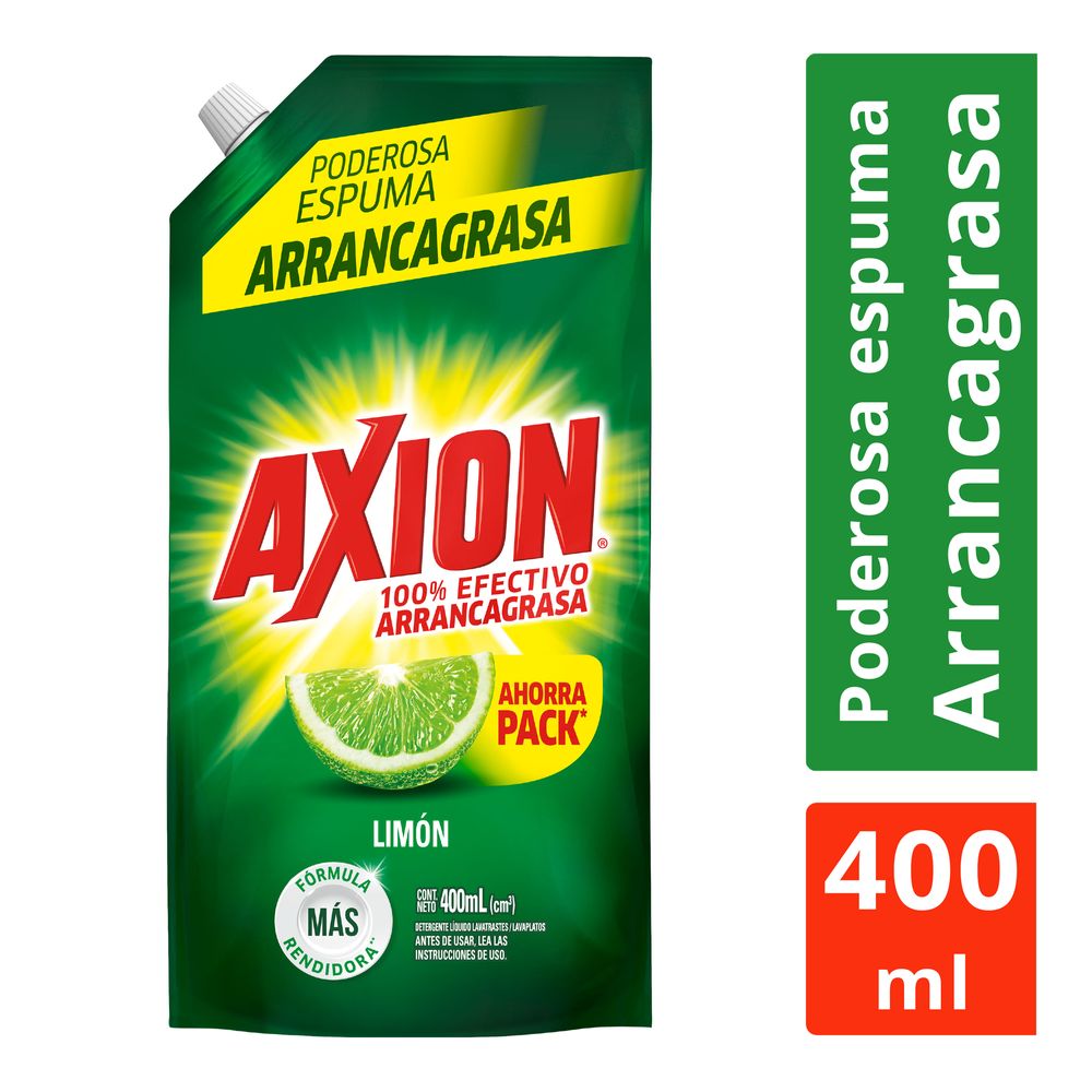 Axion lavaplatos líquido (limón)