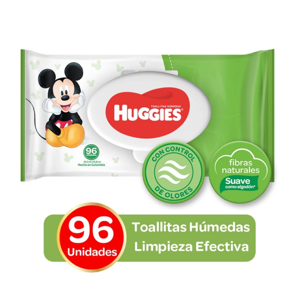 Huggies toallitas húmedas (96 unidades)