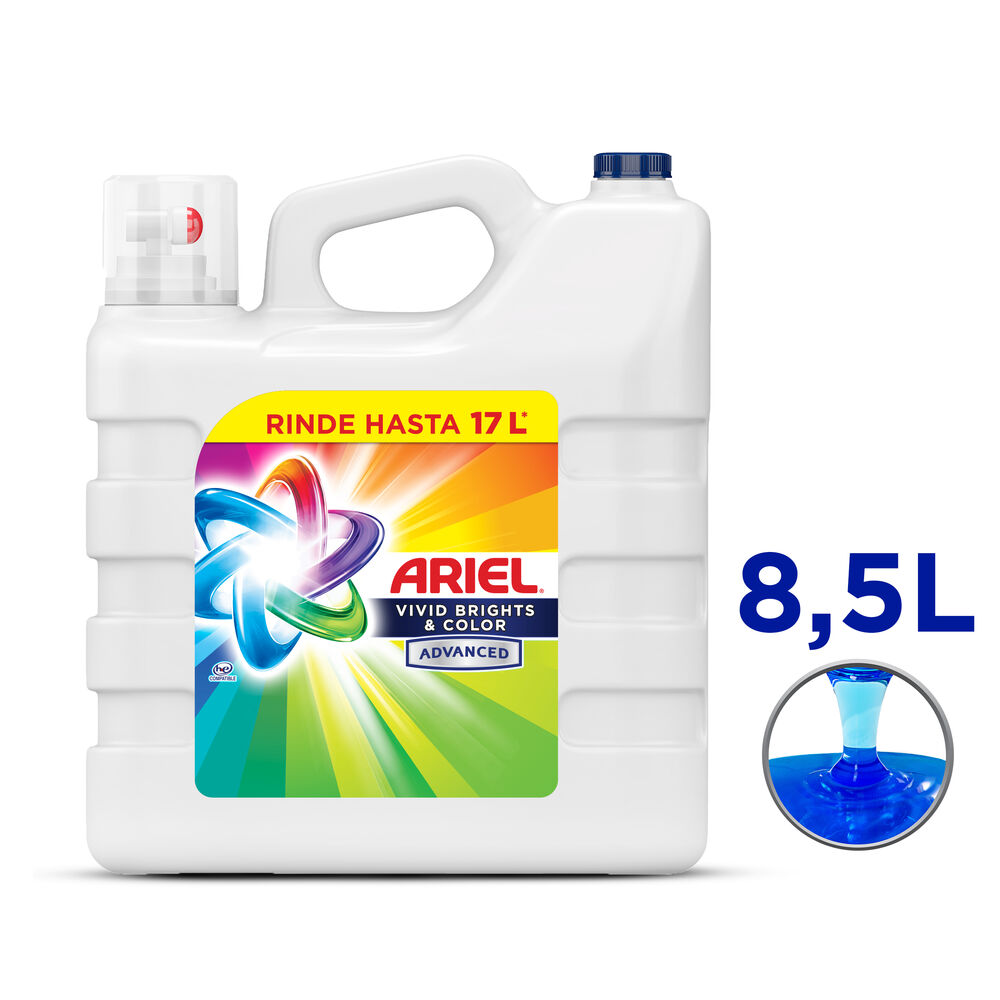 Ariel detergente líquido concentrado (galón 8.5 l)