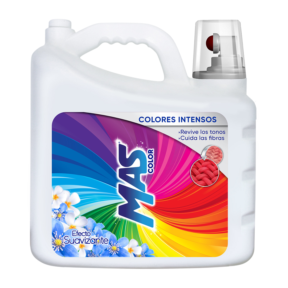 Mas detergente líquido color (9 l)