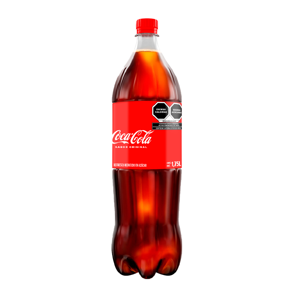 Coca-cola refresco sabor cola original (botella 1.75 l)