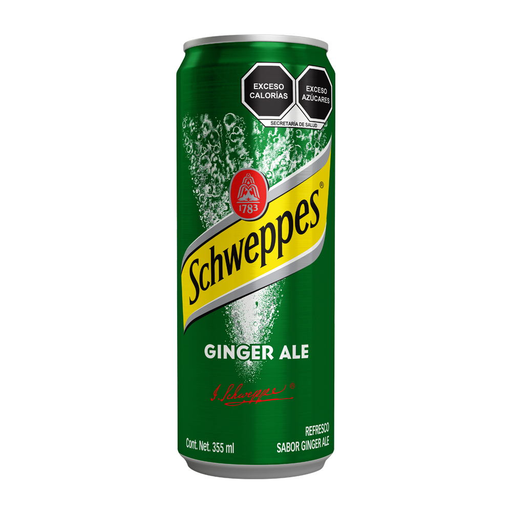 Schweppes refresco sabor ginger ale (lata 355 ml)