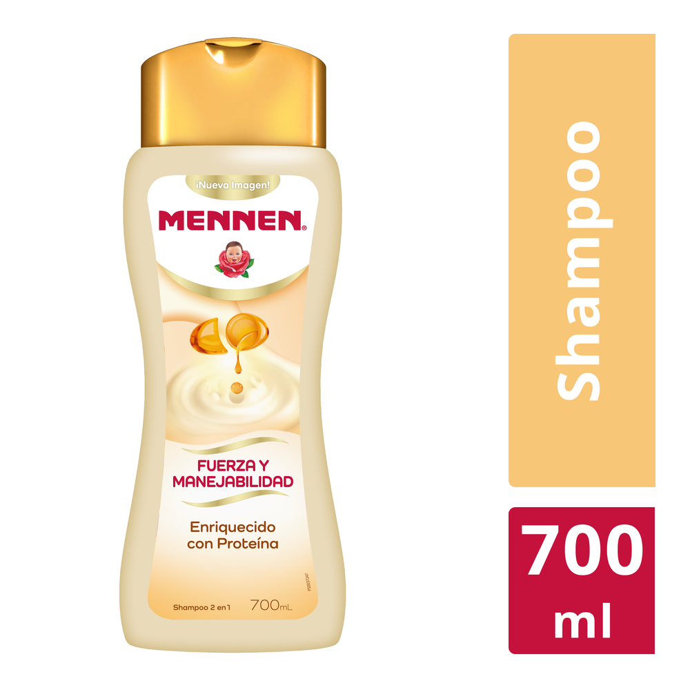 Mennen shampoo acondicionador suave (botella 700 ml)