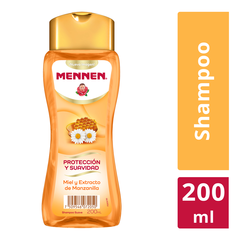 Mennen shampoo con miel y manzanilla (botella 200 ml)